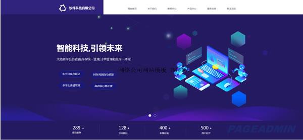 网络公司网站模板 T9929.jpg 网络公司网站模板 T9929.jpg