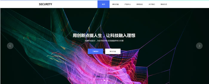 网络公司网站模板T10120.jpg 网络公司网站模板T10120.jpg